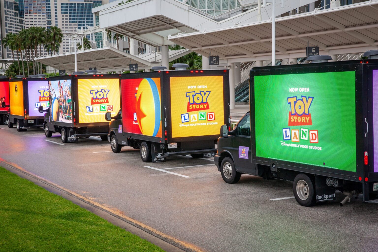 Smart LED Billboard Truck - Toy Story